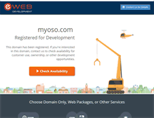 Tablet Screenshot of myoso.com